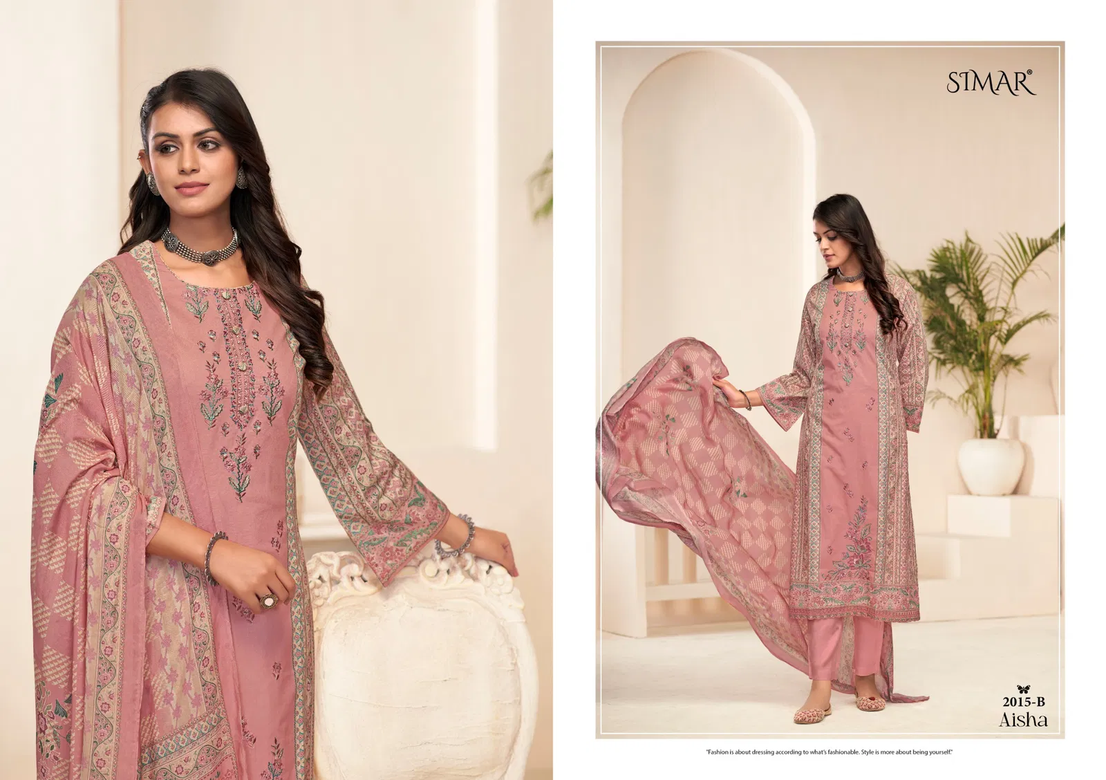 Aisha By Glossy Lawn Cotton Printed Dress Material Exporters In India